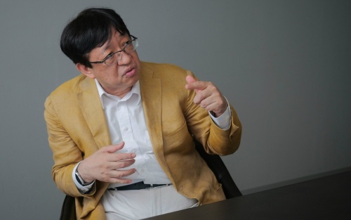 大賞を受賞したソニーGの北野宏明氏(写真:加藤康)