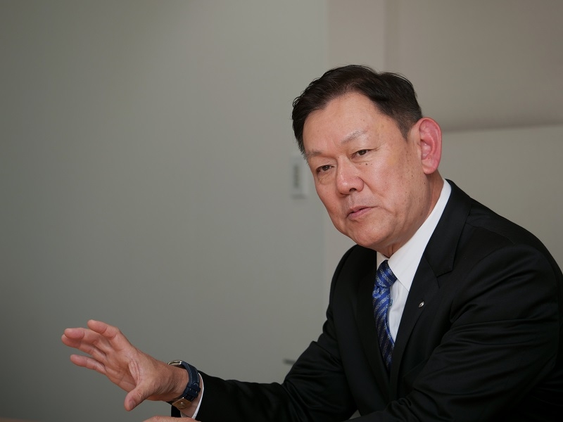 特別賞（テクノロジービジョンアワード）を受賞したNTTの川添雄彦氏（写真：加藤 康）