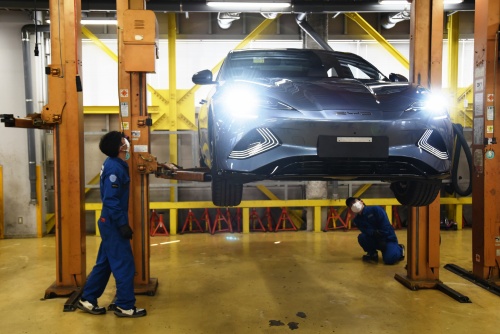 BYD・シールを分解