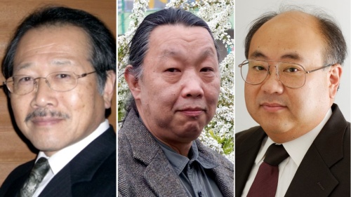 左からニシダエレクトロニクス実装技術支援代表の西田秀行氏、テクニカルライターの大原雄介氏、日経BP総合研究所の望月洋介エグゼクティブフェロー