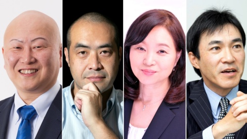 左から日経BPの戸川尚樹BtoBユニット長 メディアディレクター、小平和良メディアマーケティング統括補佐メディアディレクター、大塚葉BtoBユニットメディアコーディネーター、田野倉保雄BtoBユニットメディアコーディネーター