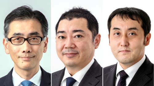 左から日経クロステックIT編集長 小笠原啓、日経クロステック建設編集長 佐々木大輔、日経クロステック先端技術編集長 高野敦