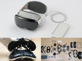 「Apple Vision Pro」を分解展示!